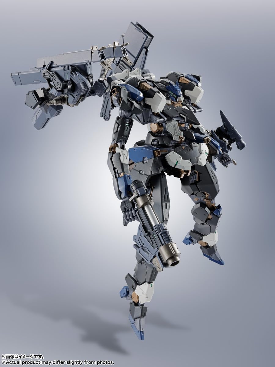 TAMASHII NATIONS ROBOT Spirits, ARMORED CORE™ VI FIRES OF RUBICON™ EL-PC-00 ALBA STEEL HAZE ORTUS/Rusty, Approx. 5.5 inches (140 mm), PVC & ABS & Diecast, Painted Action Figure