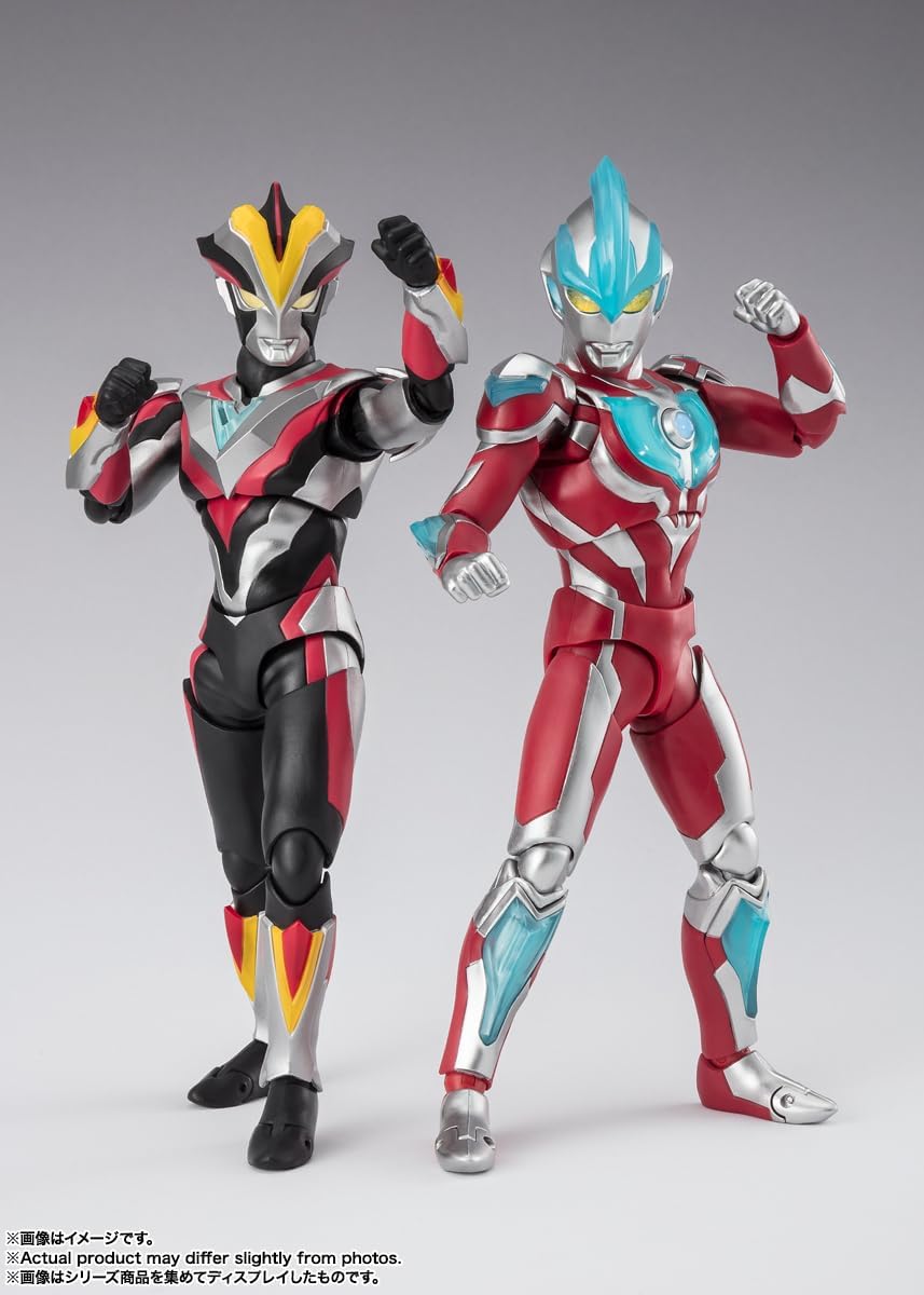 TAMASHII NATIONS S.H. Figuarts Ultraman Ginga (Ultraman New Generation Stars Ver.) Approx. 5.9 inches (150 mm), PVC & ABS Pre-painted Action Figure