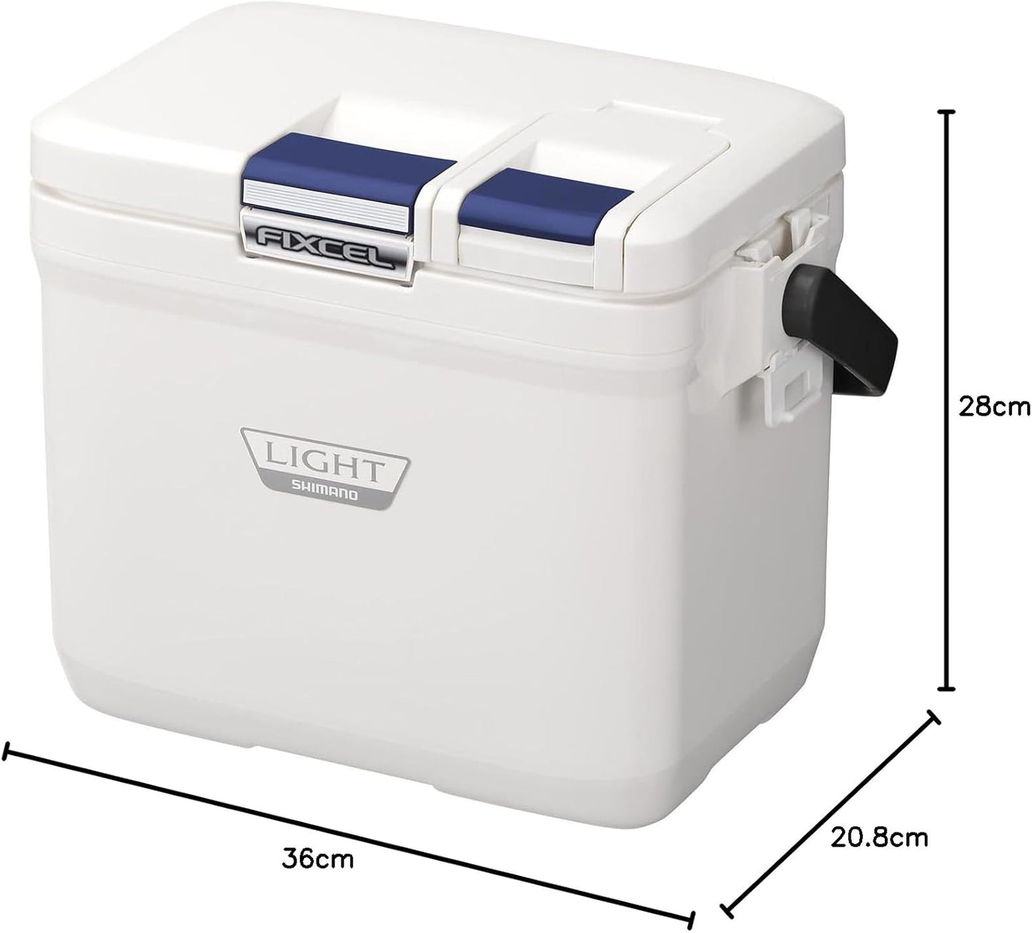 SHIMANO Cooler Box Fixcel Lite For Fishing 9.5~31.7 qt (9~30 L) 90LF-009N/120LF-012N/170LF-017N/220LF-022N/300LF-030N