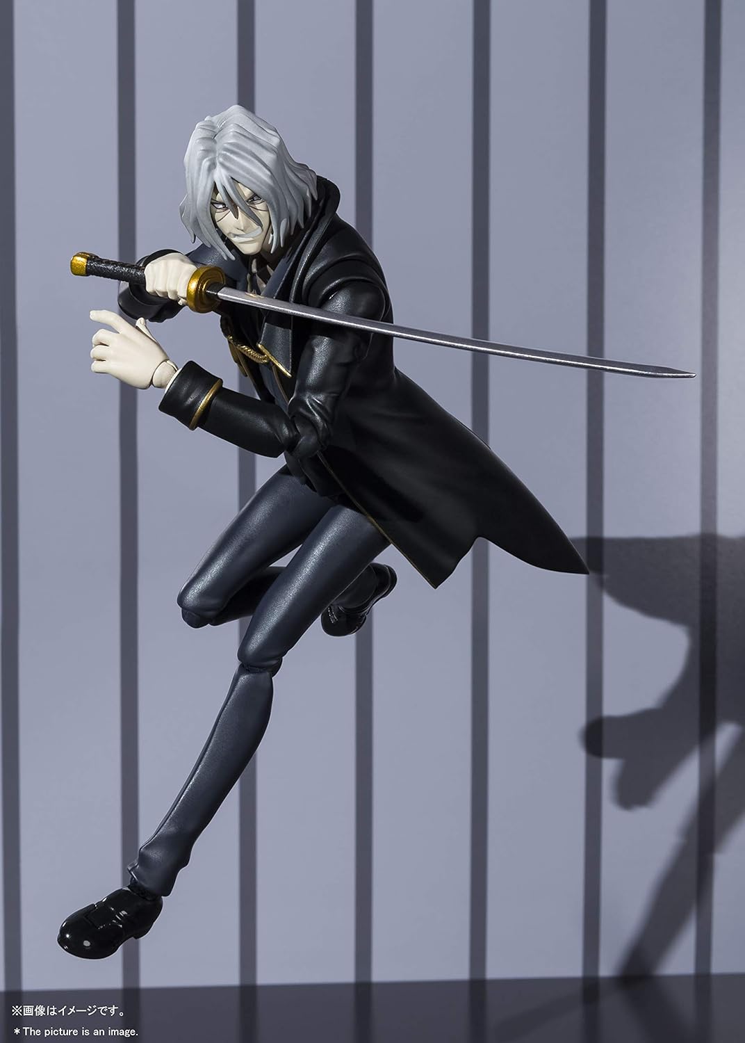 S.H. Figuarts Cowboy Bebop Vicious Approx. 5.9 inches (150 mm), PVC & ABS, Pre-painted Action Figure