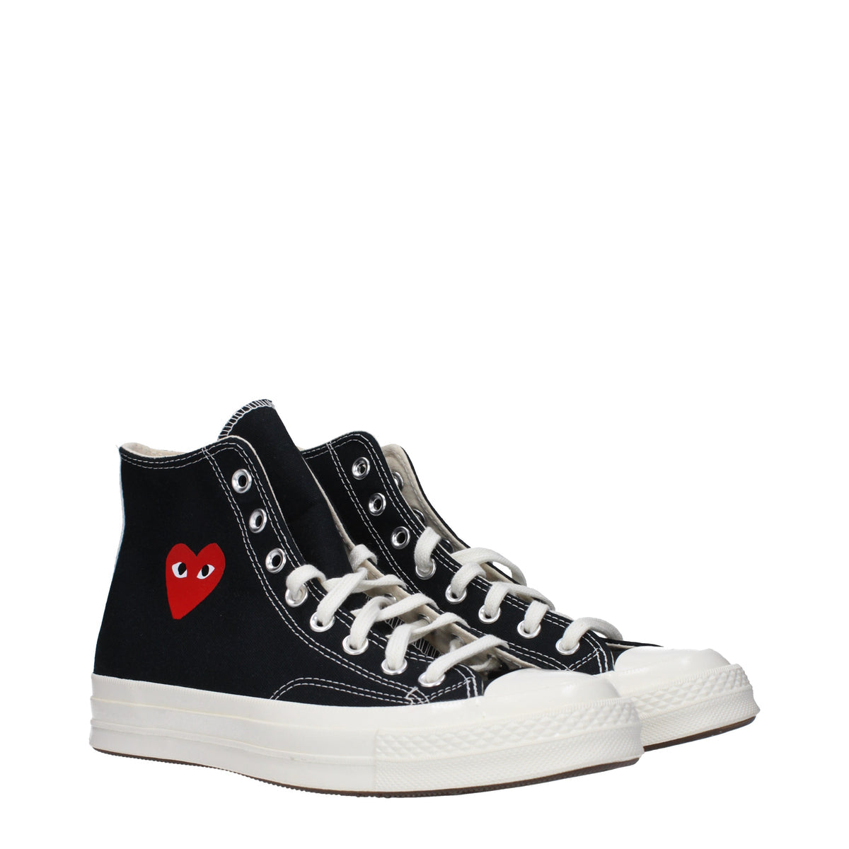 Comme Comme Desgarçonスニーカーコンバースマンファブリックブラック - Image 8