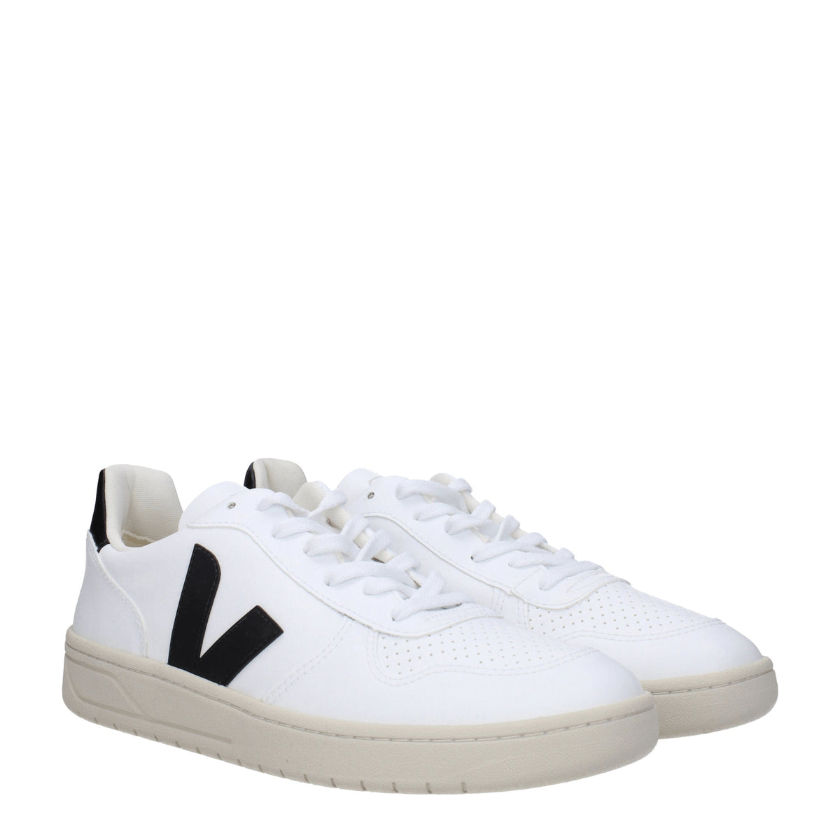 Veja Veja スニーカー V 10 メンズ エコ レザー ホワイト/ブラック - Image 8
