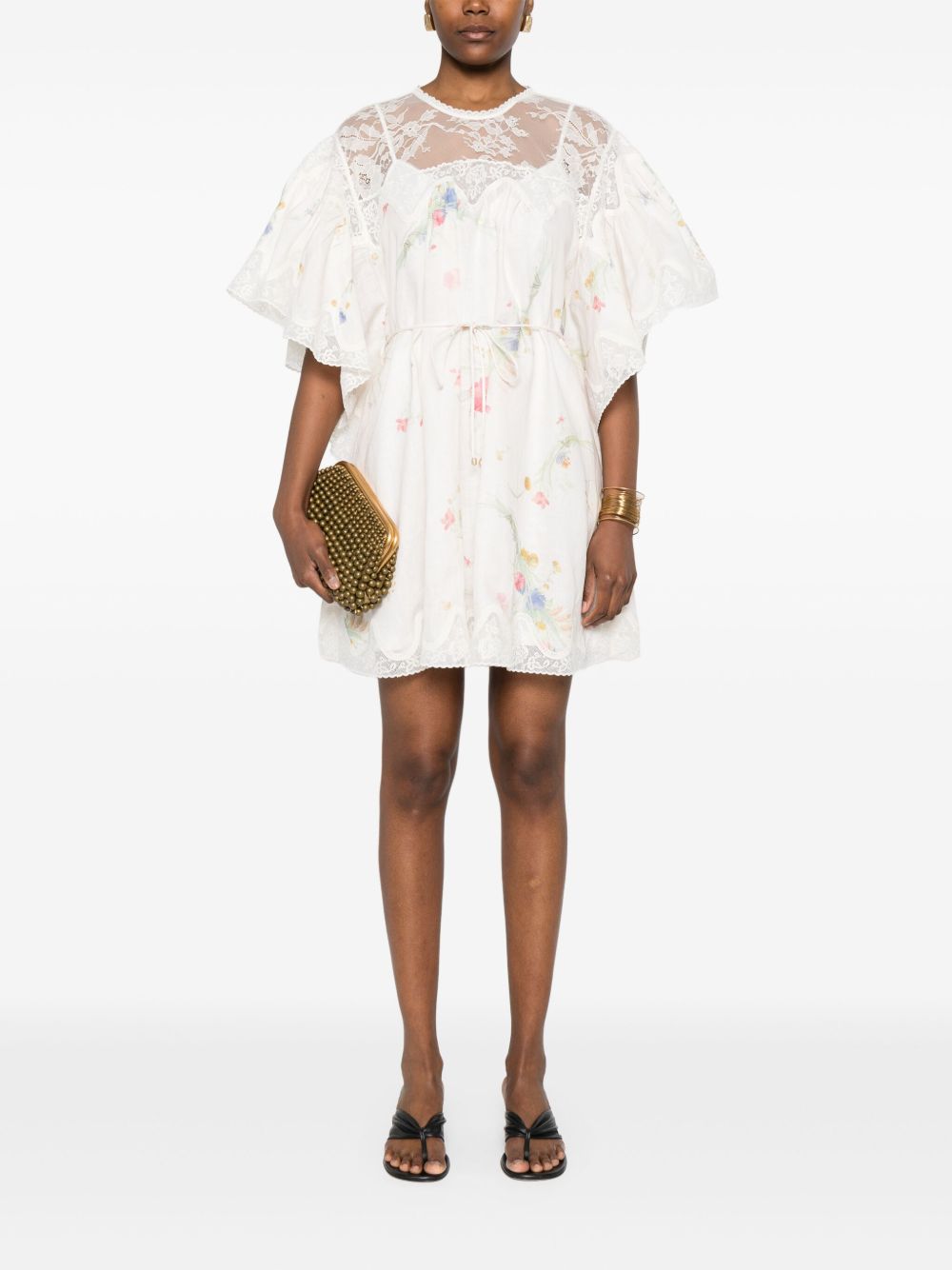 Zimmermann Zimmermann Lucky Linen Mini Dress - Image 8