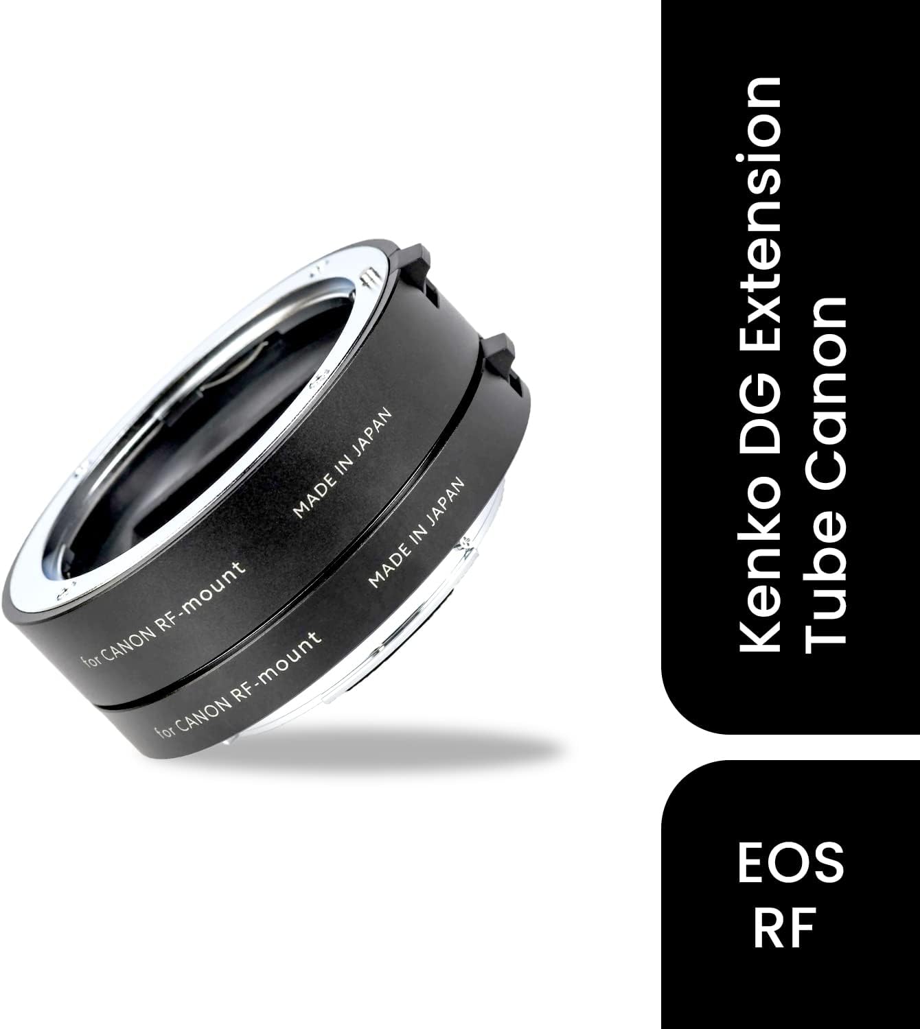 Kenko 515495 Lens Accessories Digital Close-up Ring Set for Canon RF Mount 0.4 inch (10 mm) / 0.6 inch (16 mm) Set of 2 with Electronic Contacts Made in Japan