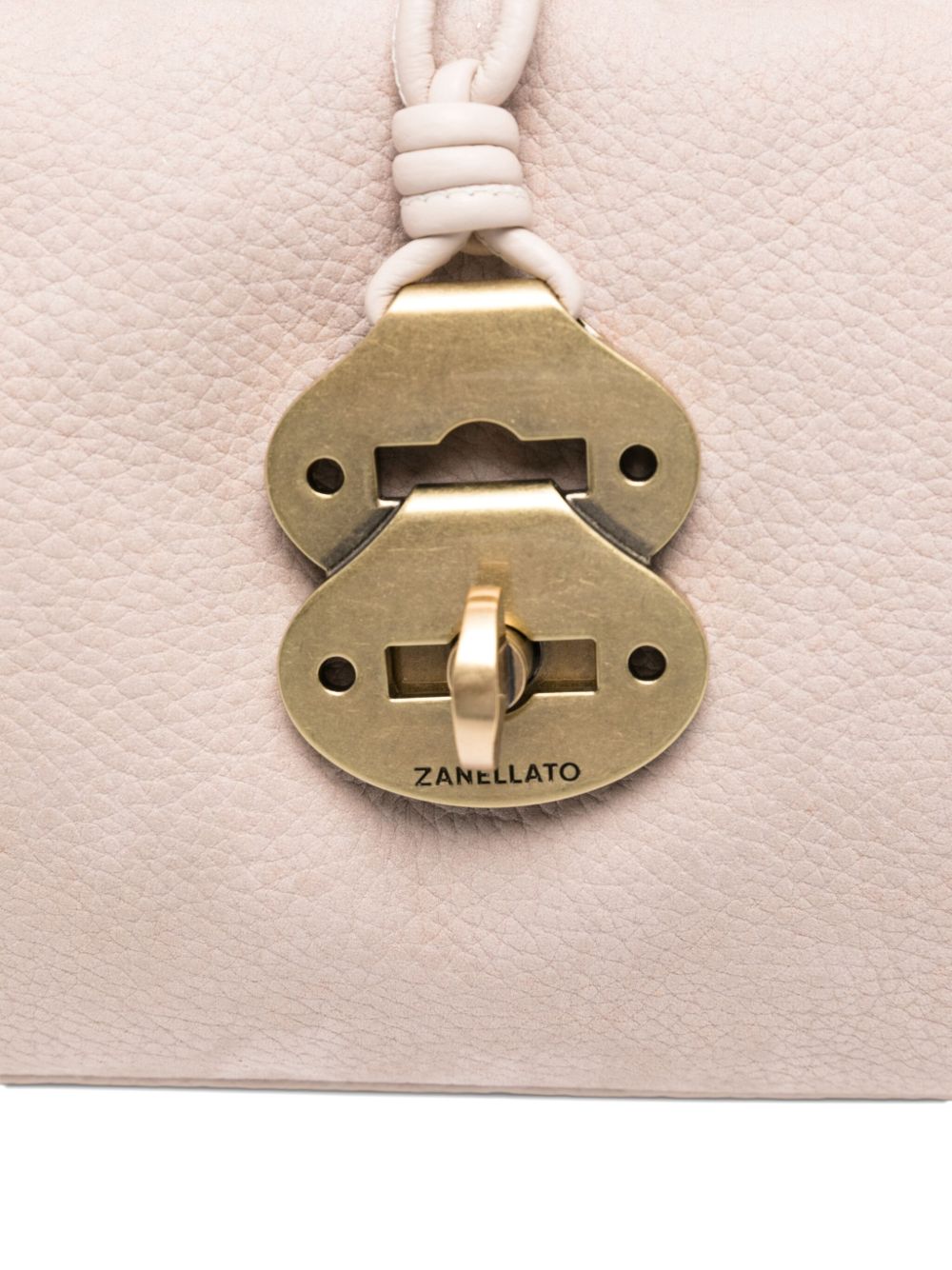 Zanellato Zanellato Dotta Jones Small Suede Leather Handbag - Image 8