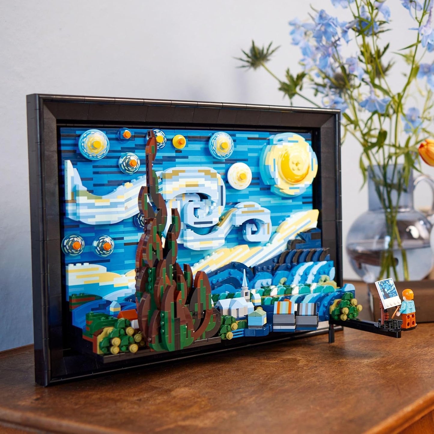 LEGO Ideas Van Gogh "Starry Night" 2316 Piece Toy Toy Birthday Christmas Present Blocks Mother's Day Father's Day Men Women Oil Painting Art Model Art Collection Interior Fashion 21333