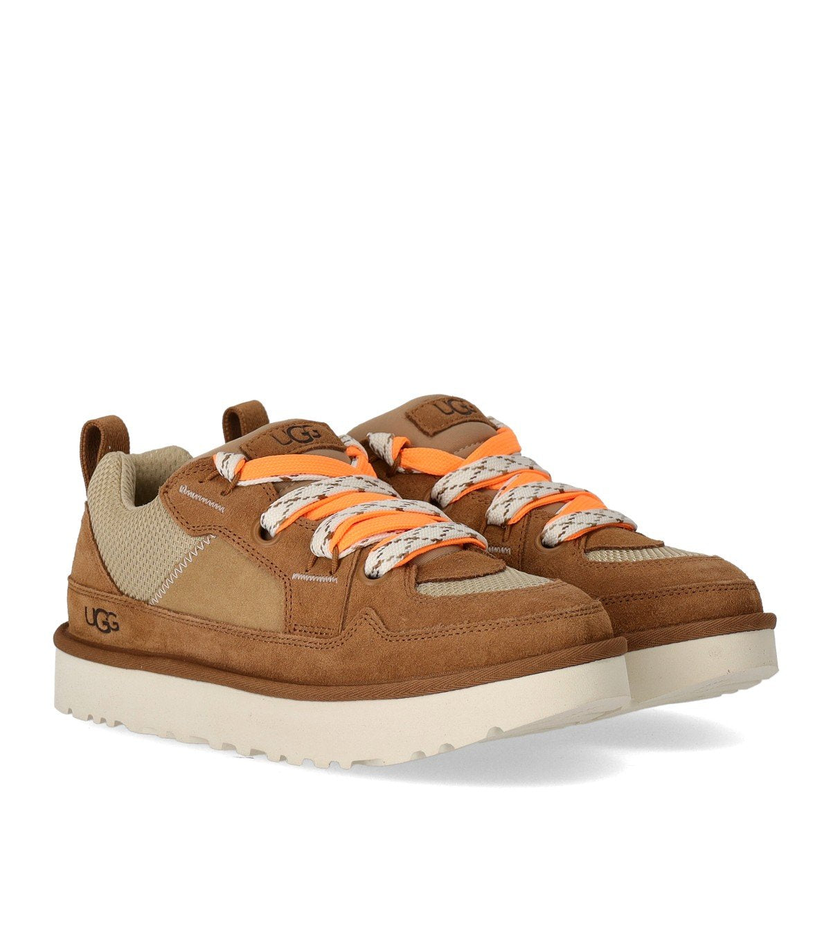 Ugg Ugg Lo Lowmel Chestnut Bright Melonスニーカー - Image 8