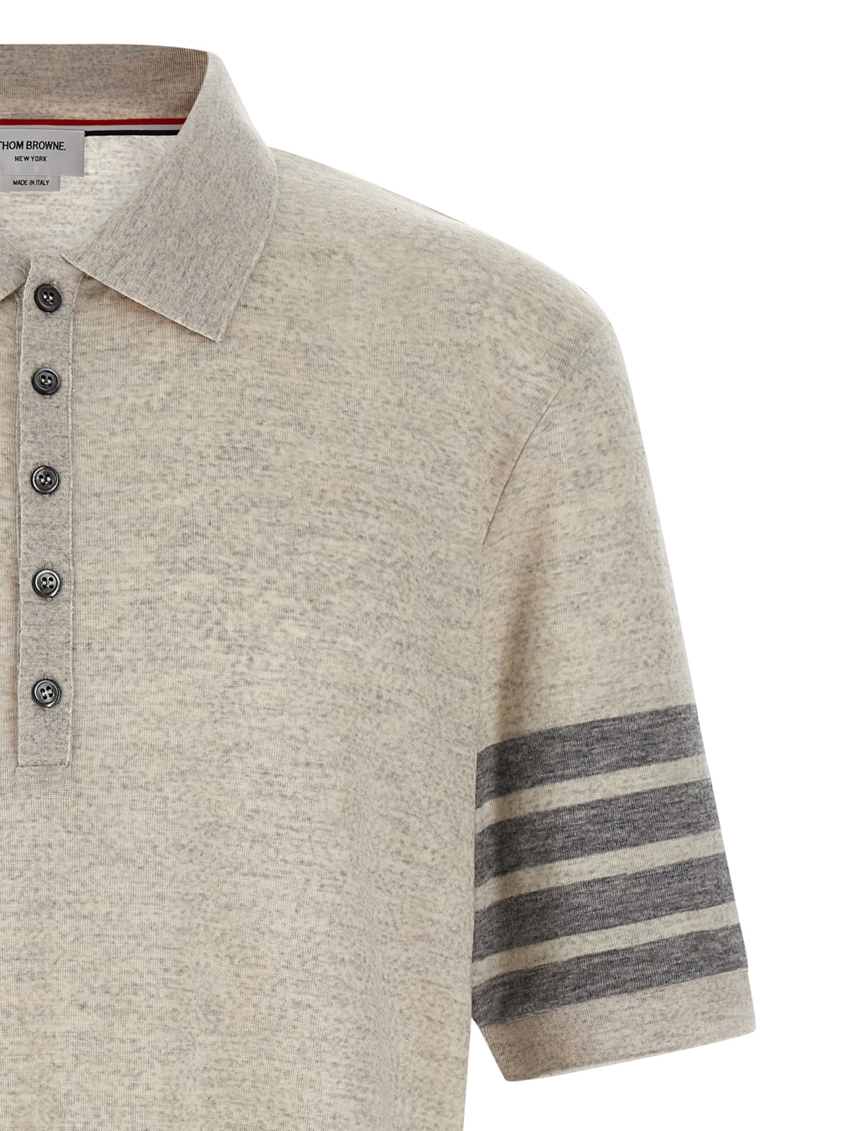Thom Thom Browne '4 Bar' Polo Shirt - Image 8