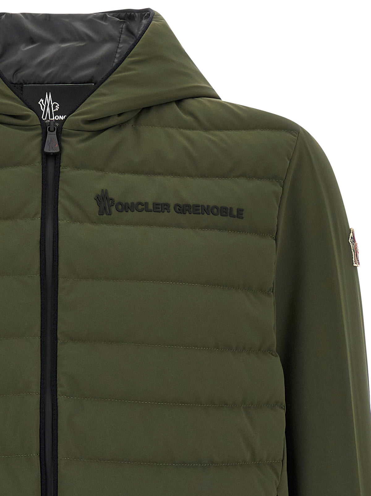 Moncler モンクラーグレノーブルシリコンロゴジャケット - Image 8