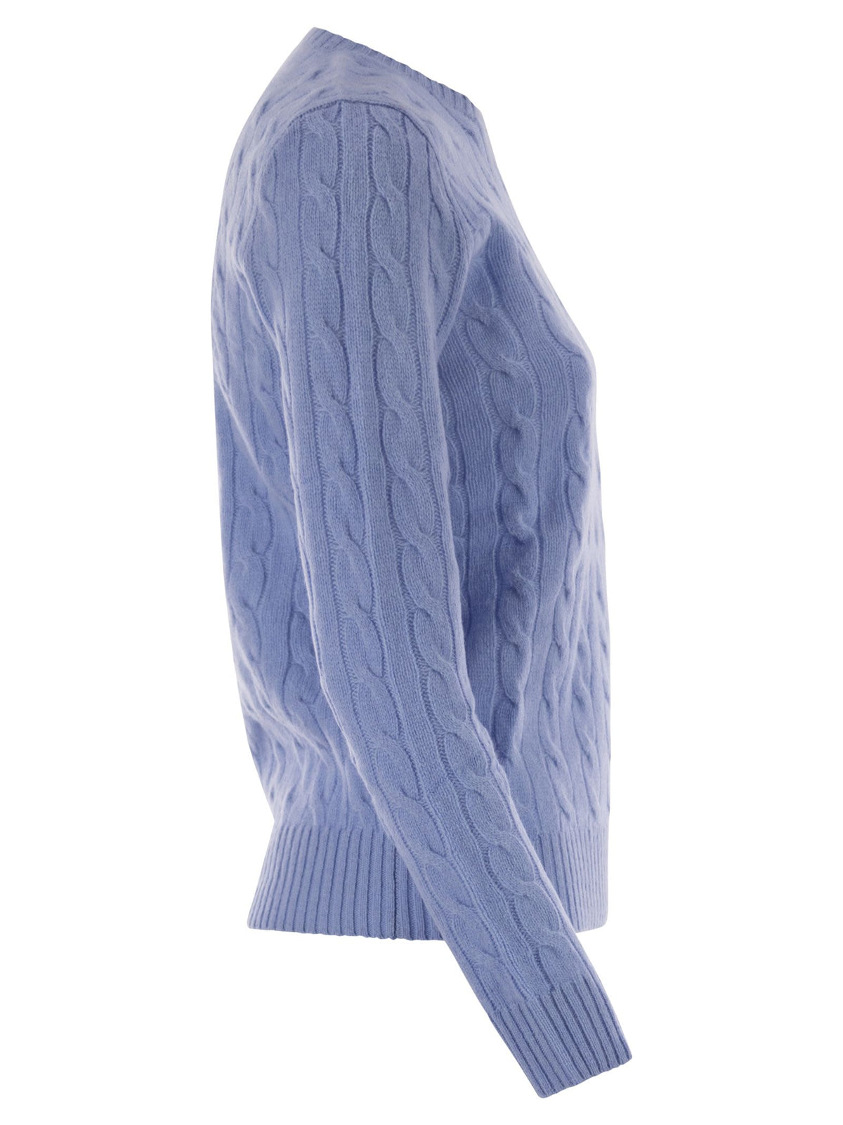 Polo ポロラルフローレンはウールとカシミアクルーネックを編みました - Image 8