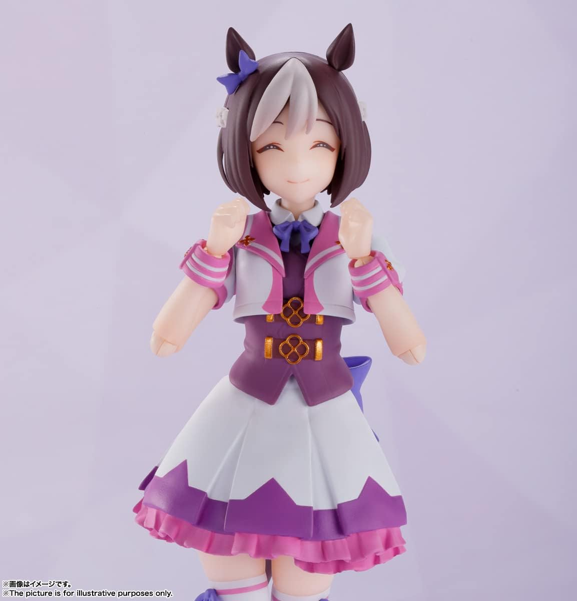 S.H. Figuarts Uma Musume Pretty Derby Special Week, Approx. 5.1 inches (130 mm), PVC & ABS, Pre-painted Action Figure