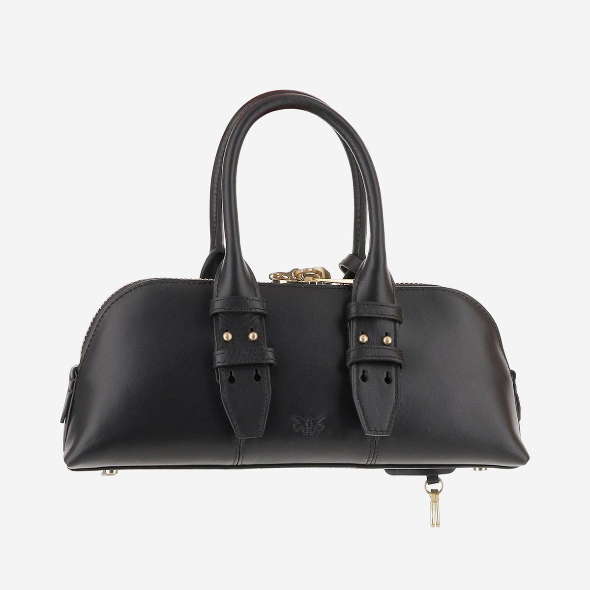 Pinko ピンコレザーボウリングバッグ - Image 8