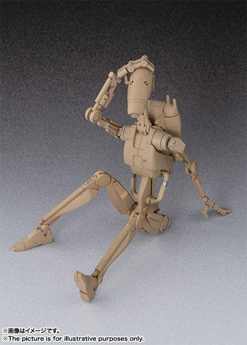 S.H. Figuarts Star Wars Battle Droid (Resale Version), Approx. 6.1 inches (155 mm), ABS & PVC, Pre-painted Action Figure