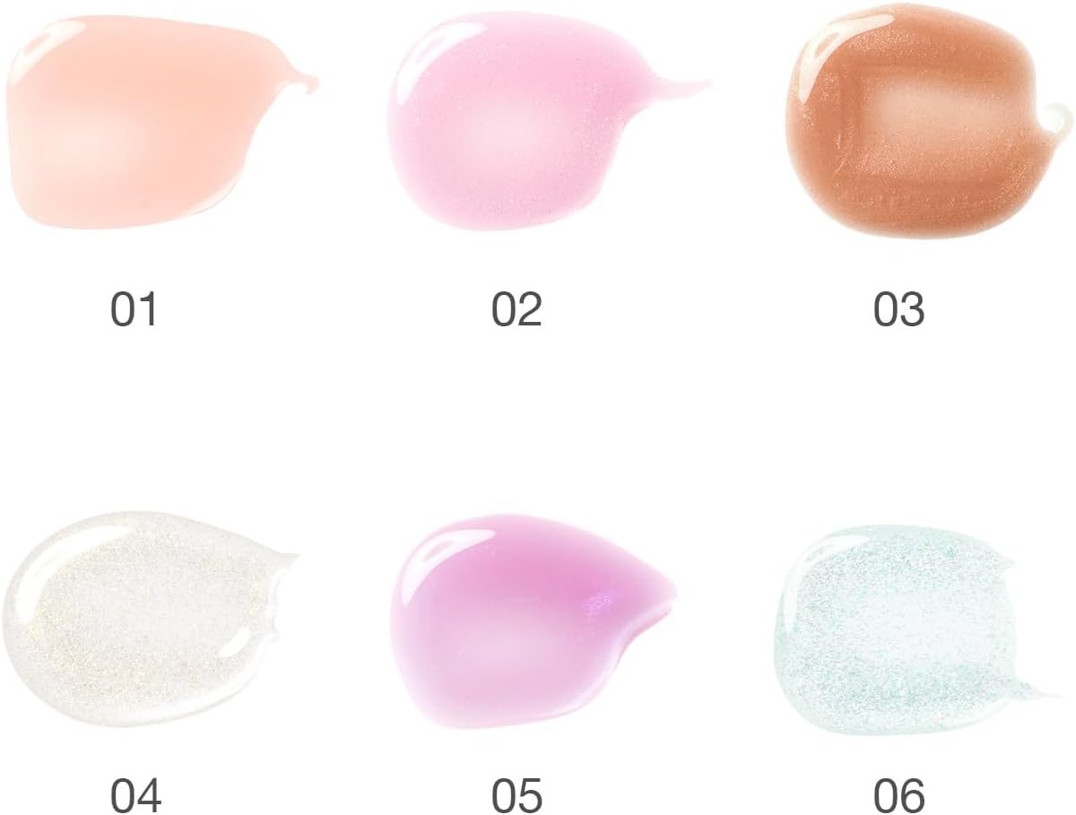 RMK Official RMK Lip Luminizer 01 Just Peachy (Gloss Lip Oil, Lip Gloss, Lip Gloss, Hyaluronic Acid, Moisturizing)