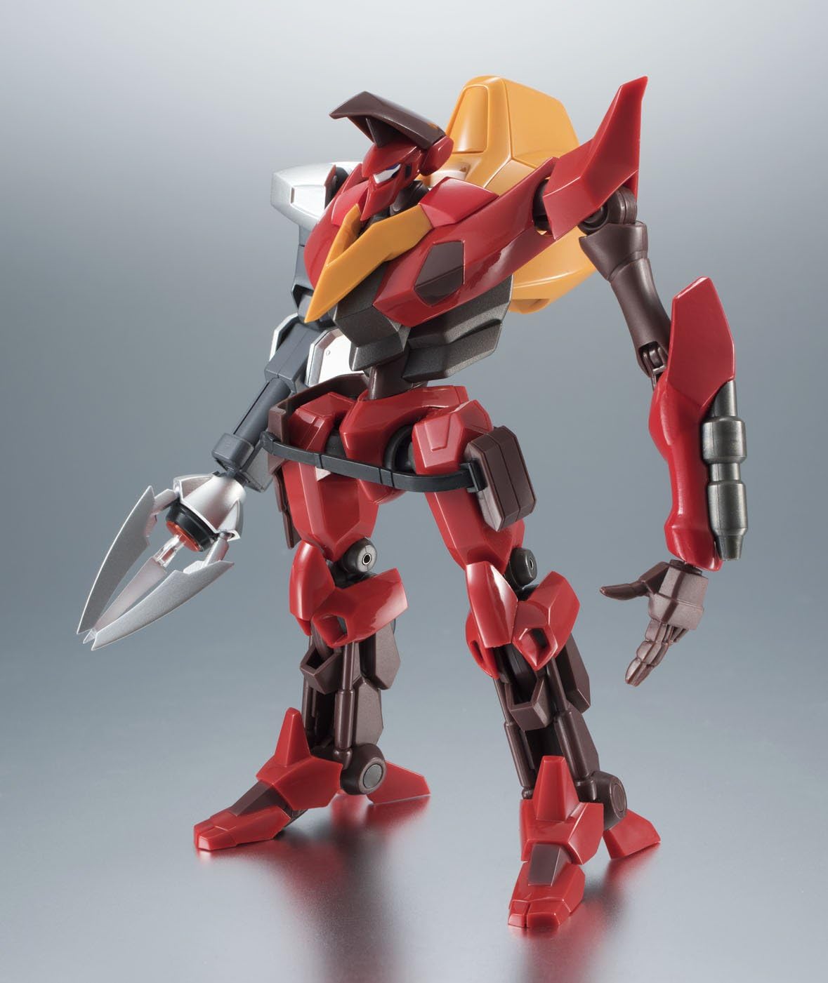 Robot Spirit Side KMF Code Geass Guren Nishiki with Arm Equipment, Articulated Action Figure, Approx. Size of 4.9 inches (125 mm), ABS/PVC Painted