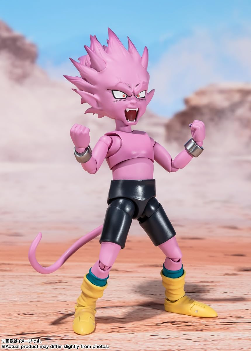 S.H. Figuarts SAND LAND Beelzebub, Approx. 4.3 inches (110 mm), PVC & ABS, Pre-painted Action Figure