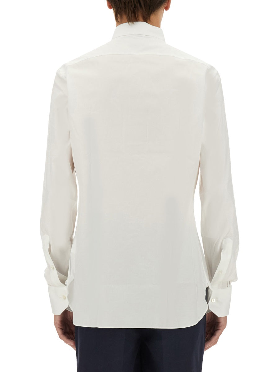 Zegna ZEGNAストレッチコットンシャツ - Image 8