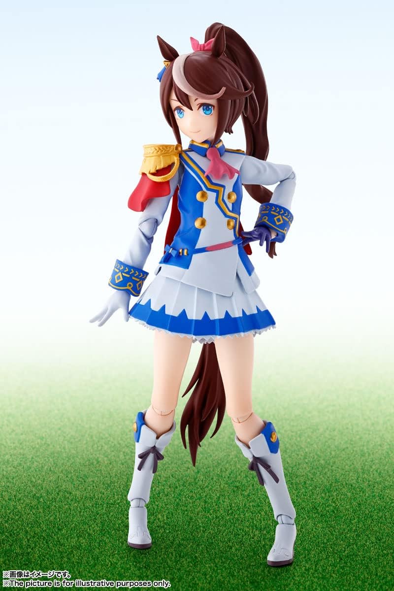 S.H. Figuarts Uma Musume Pretty Derby Tokai Teio Approx. 4.9 inches (125 mm), ABS & PVC Pre-painted Action Figure