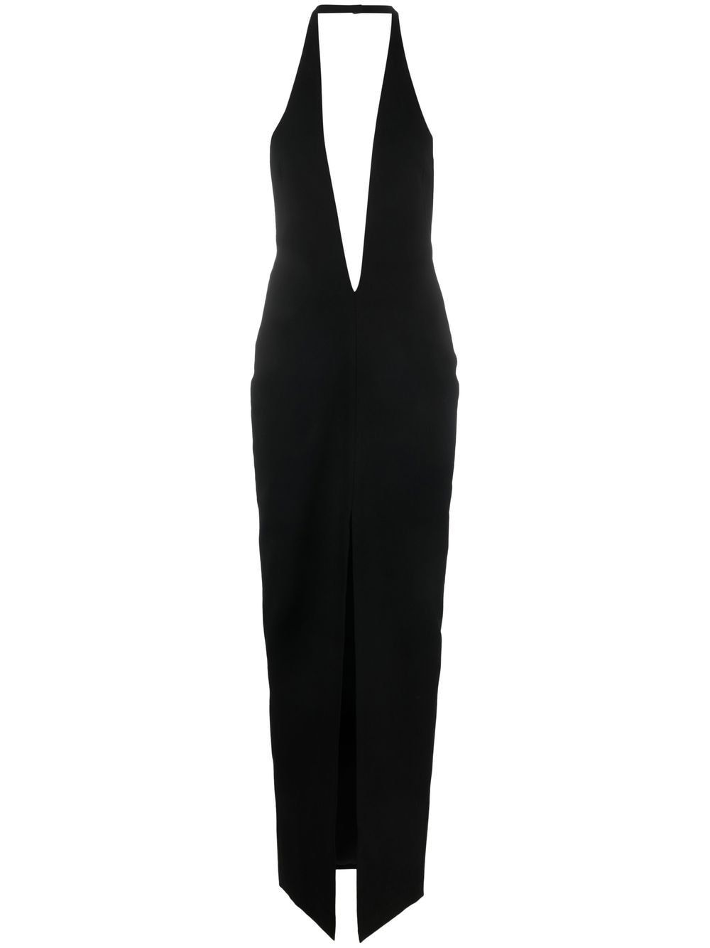 Monot シルクのクレープロングドレスをモノットします - Image 8