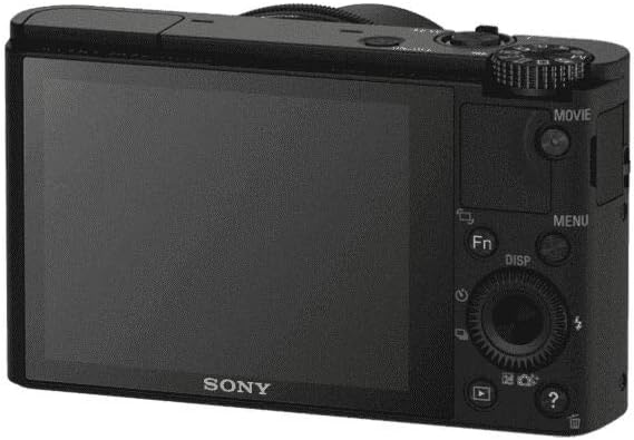 Sony Cyber-shot DSC-RX100 Digital Camera with 1.0-type Sensor and F1.8 Lens, Black.