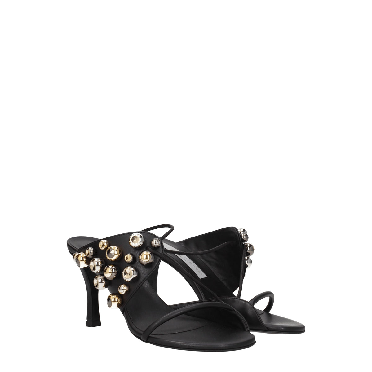 Stella ステラ・マッカートニー・サンダル女性エコ・レザー・ブラック - Image 8