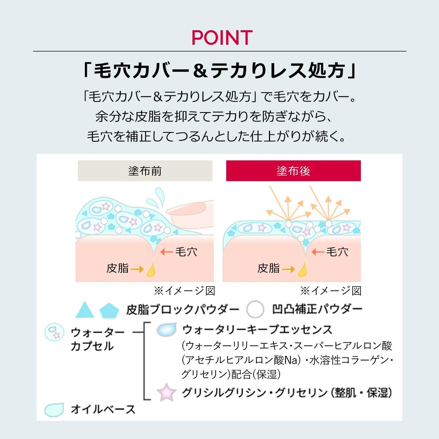 Maquillage Dramatic Pore Smoother, Pore Tsurun Essence Base, Unscented Body, 0.3 oz (8 g)