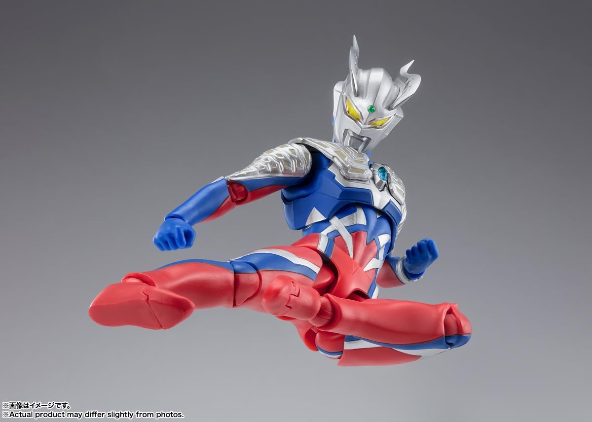 TAMASHII NATIONS S.H. Figuarts Ultraman Zero (Ultraman New Generation Stars Ver.) Approx. 5.9 inches (150 mm), PVC & ABS Painted Articulated Action Figure