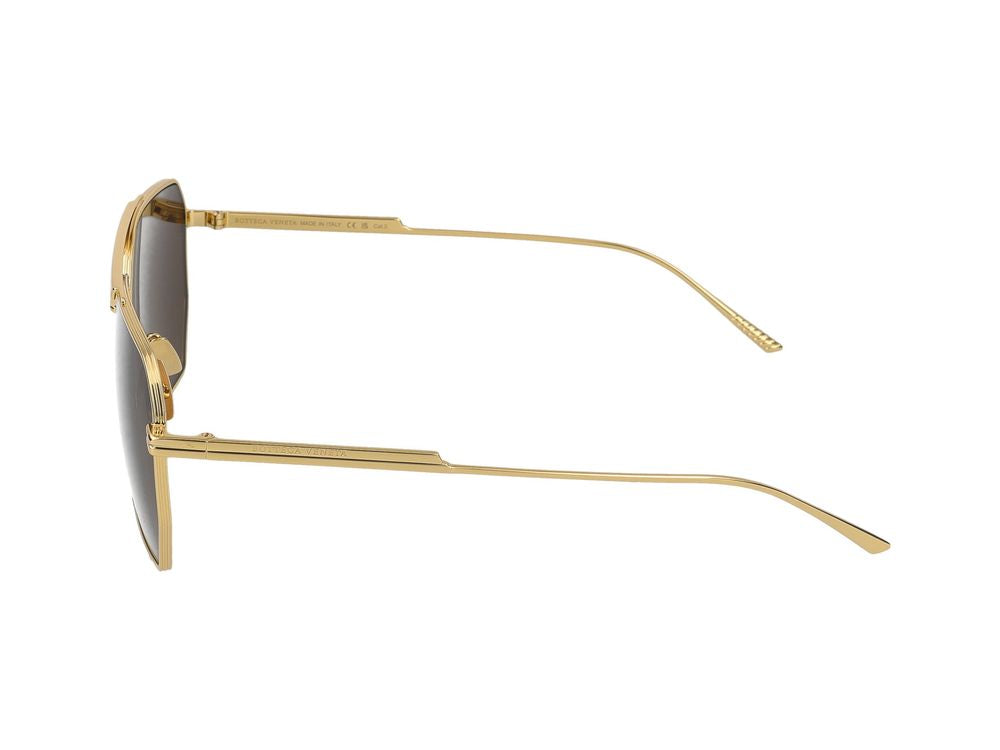 Bottega サングラスBottega Veneta BV1012 S 003ゴールドゴールドブラウン /13/145 - Image 8