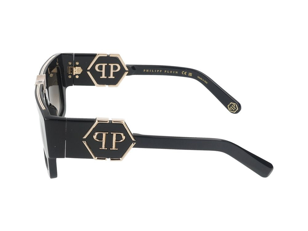 Philipp サングラスフィリッププレインSPP092 M 0700 Nero Lucido /25/145 - Image 8