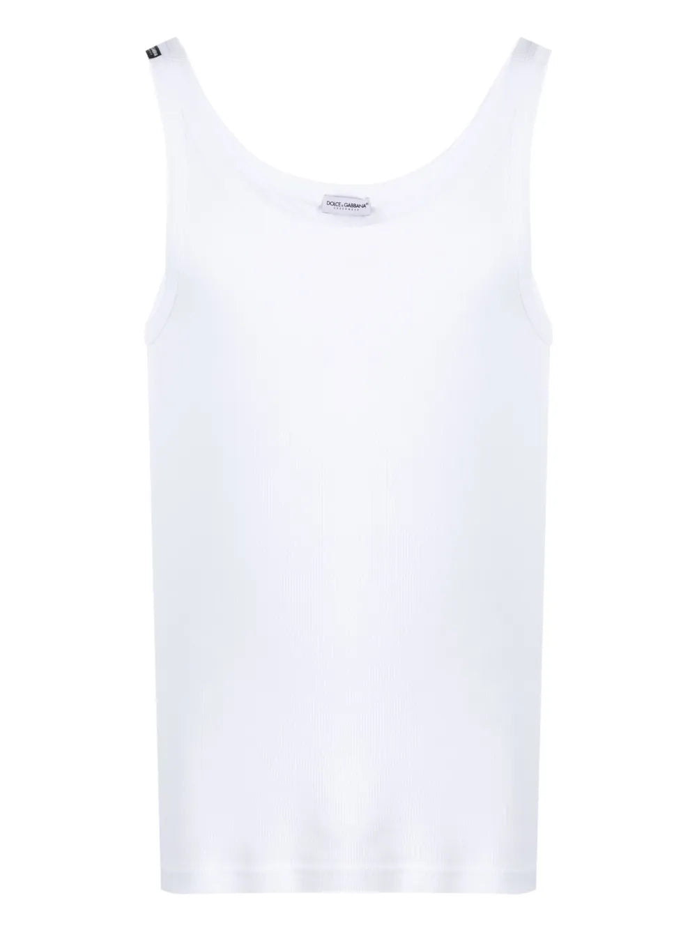 Dolce ドルチェ&ガッバーナマルチェロリブ付きタンクトップ - Image 8