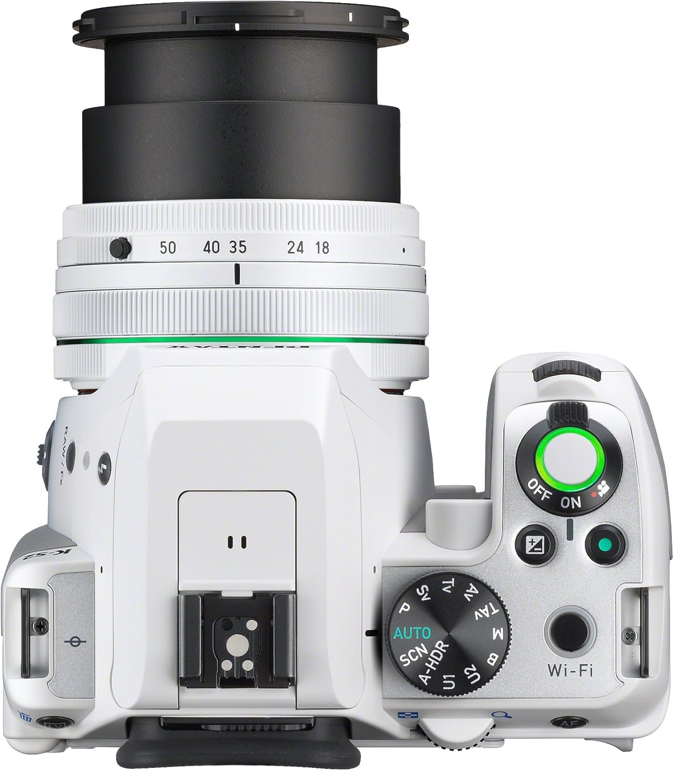 Pentax K-S2 20MP Wi-Fi Enabled Weatherized SLR (White) by Pentax