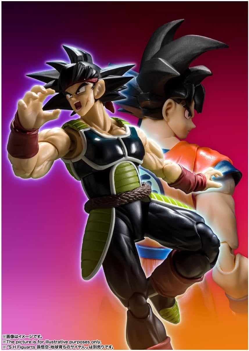 S.H. Figuarts Dragon Ball Z Bar Duck Approx. 5.7 inches (145 mm), PVC & ABS Pre-painted Action Figure