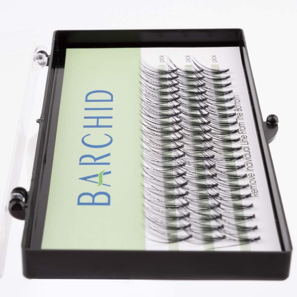 Eyelash Extension 0.04 inch (0.10 mm) Thick C Curl Flare for Self Use Material 10 Bundles 0.4 inch (10 mm) Matsuek