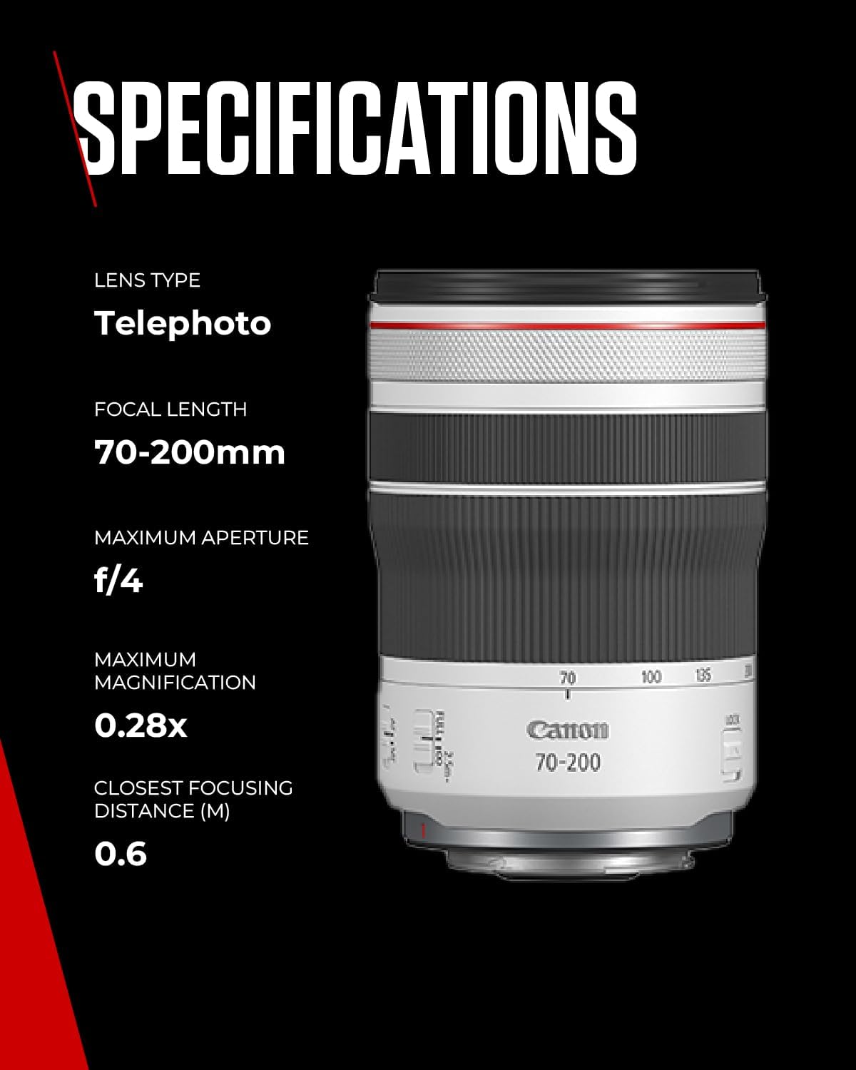 Canon 4318C001 RF70-200mm F4 L IS USM