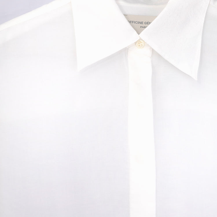 Off Officine Generaleシャツは白 - Image 8