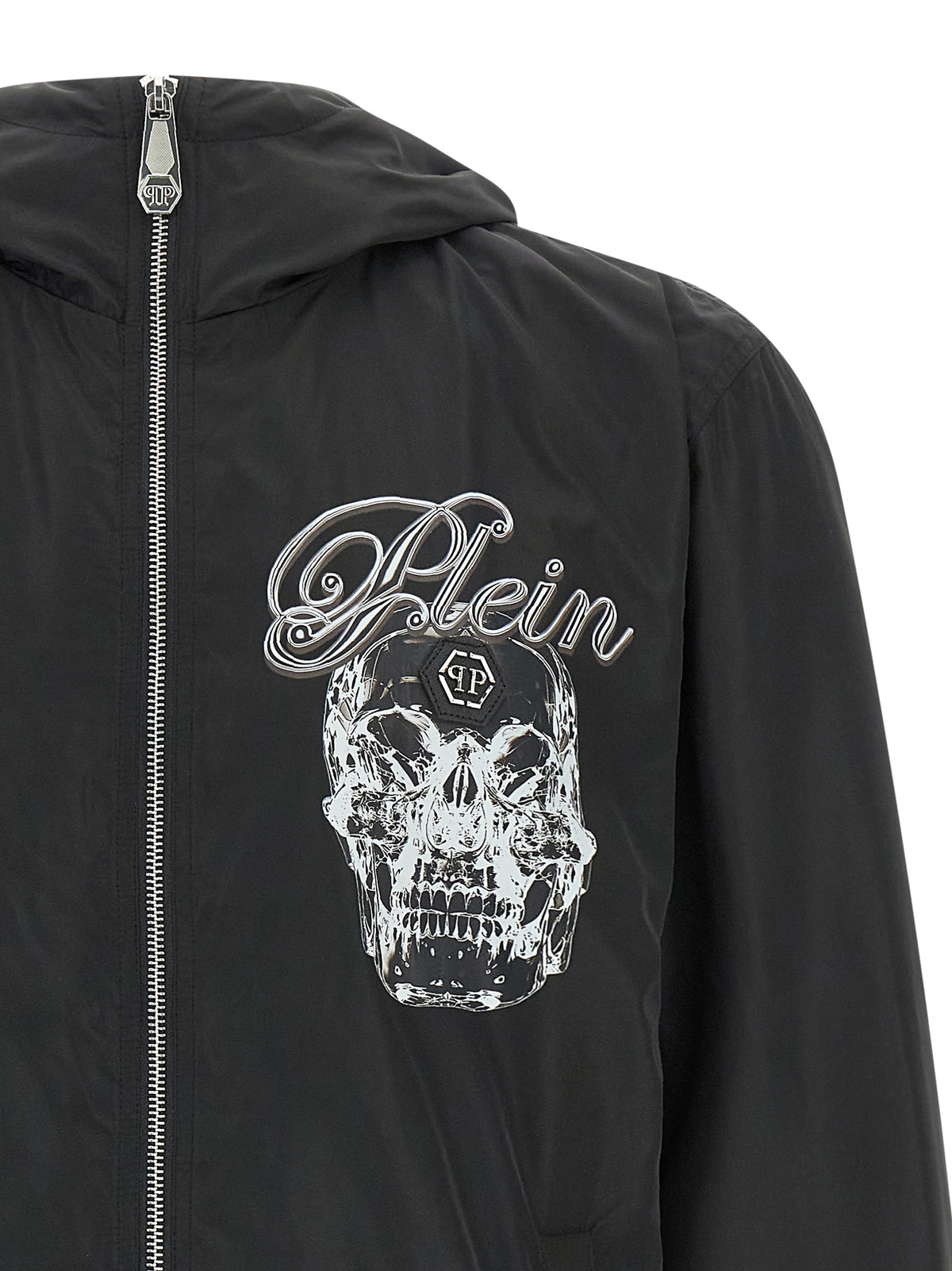 Philipp Philipp Plein 'Glass Skull' アノラック - Image 8