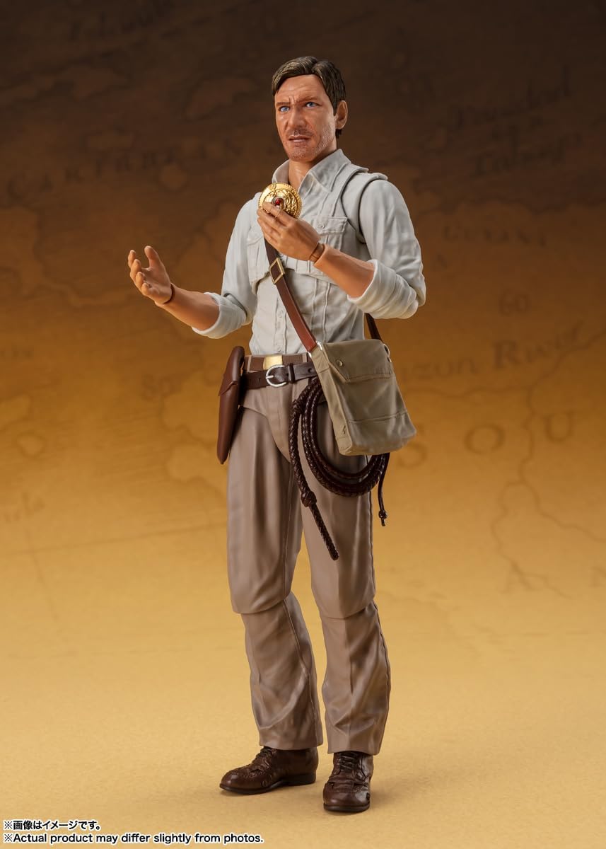 S.H. Figuarts Indiana Jones (Raders / The Lost Ark "Holy Ark") Approx. 5.9 inches (150 mm), ABS & PVC Pre-painted Action Figure