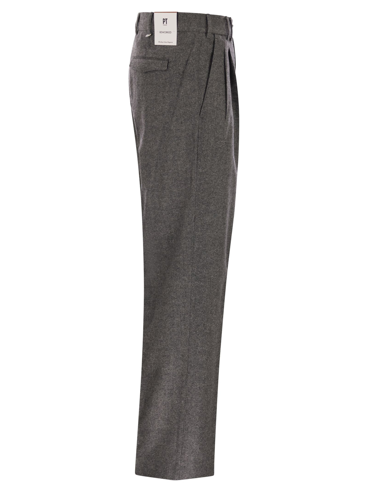 Pt Pt Torino マイケル トラウザーズ (バージン ウール & カシミア) - Image 8