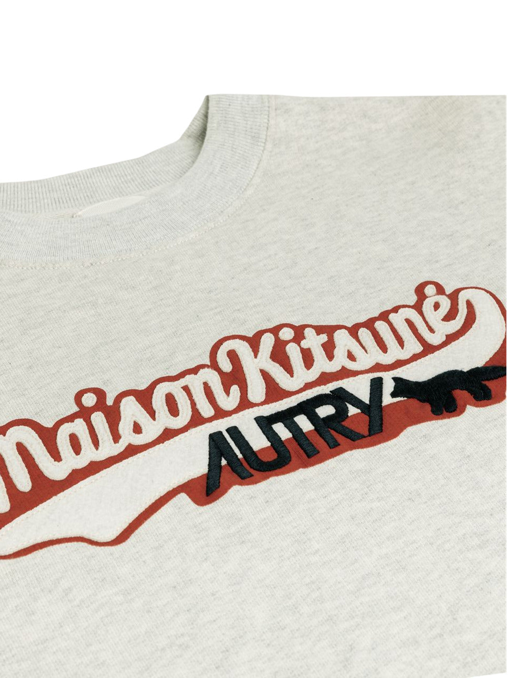 Maison Autry X Maison Kitsunè Autry X Maison Kitsunè アップリケ付きスウェットシャツ - Image 8
