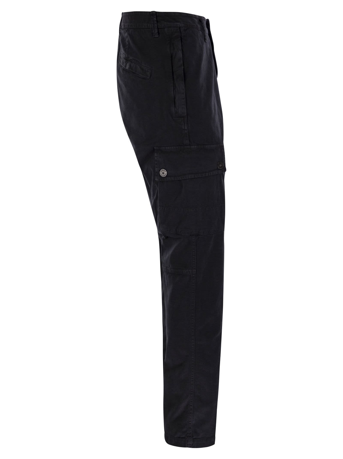 Stone Stone Island Cotton Cargo Trousers - Image 8