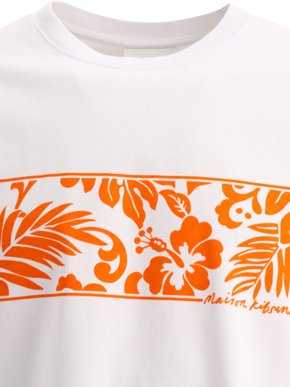 Maison メゾンキツネ「トロピカルバンド」Tシャツ - Image 8