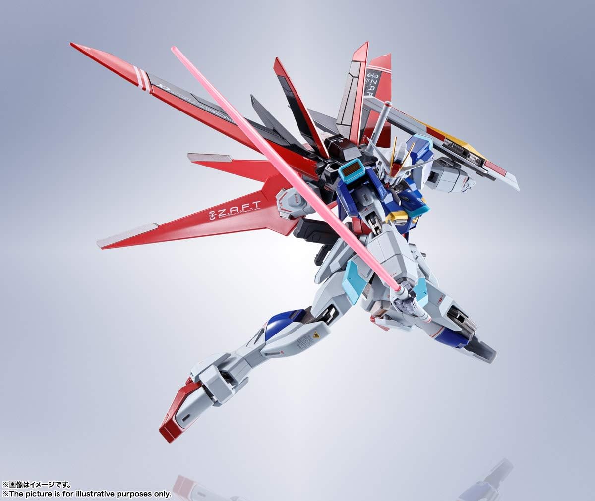 Metal Robot Spirits Mobile Suit Gundam SEED DESTINY Side MS Force Impulse Gundam, Approx. 5.5 inches (140 mm), ABS & PVC & Die Cast Pre-painted Action Figure