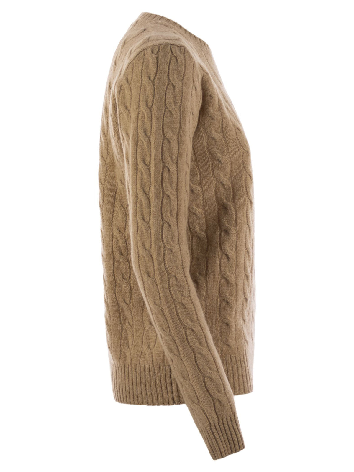 Polo ポロラルフローレンはウールとカシミアクルーネックを編みました - Image 8