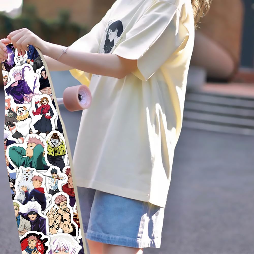 100 Pieces Magical Warfare Gojo Sticker Collection Sticker Set, Anime, Manga, Cute, Notebook, Children's Stickers, Waterproof PVC Stickers, Character Goods, Surroundings, Popular, Pictures, Gift, DIY