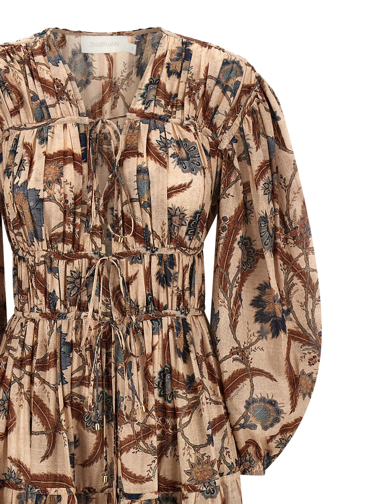 Zimmermann Zimmermann 'Ascension Tie Billow Maxi'ドレス - Image 8