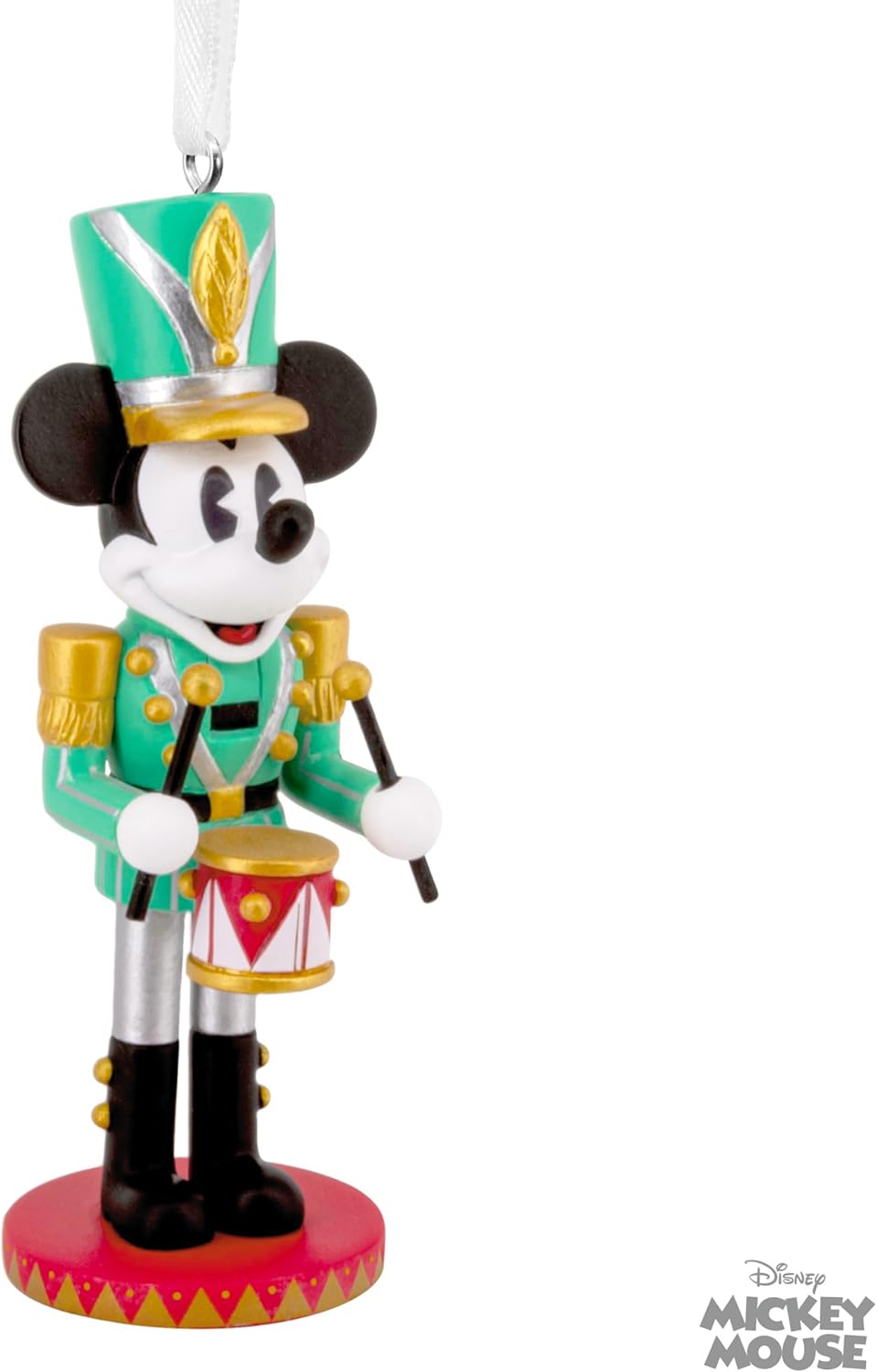 Hallmark Disney - Adorno navideño de cascanueces de Mickey Mouse, regalos para fanáticos de Disney