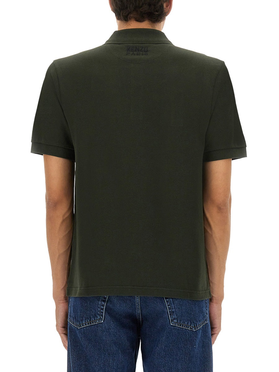 Kenzo ハッピータイガー刺繍を備えたケンゾポロシャツ - Image 8