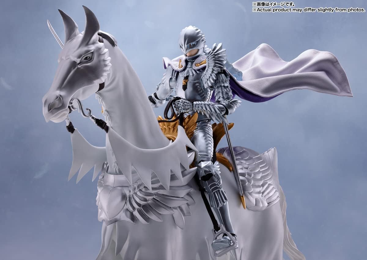 BANDAI SPIRITS S.H. Figuarts Berserk Griffith (Light Hawk), Approx. 6.1 inches (155 mm), ABS & PVC & Fabric, Pre-painted Action Figure