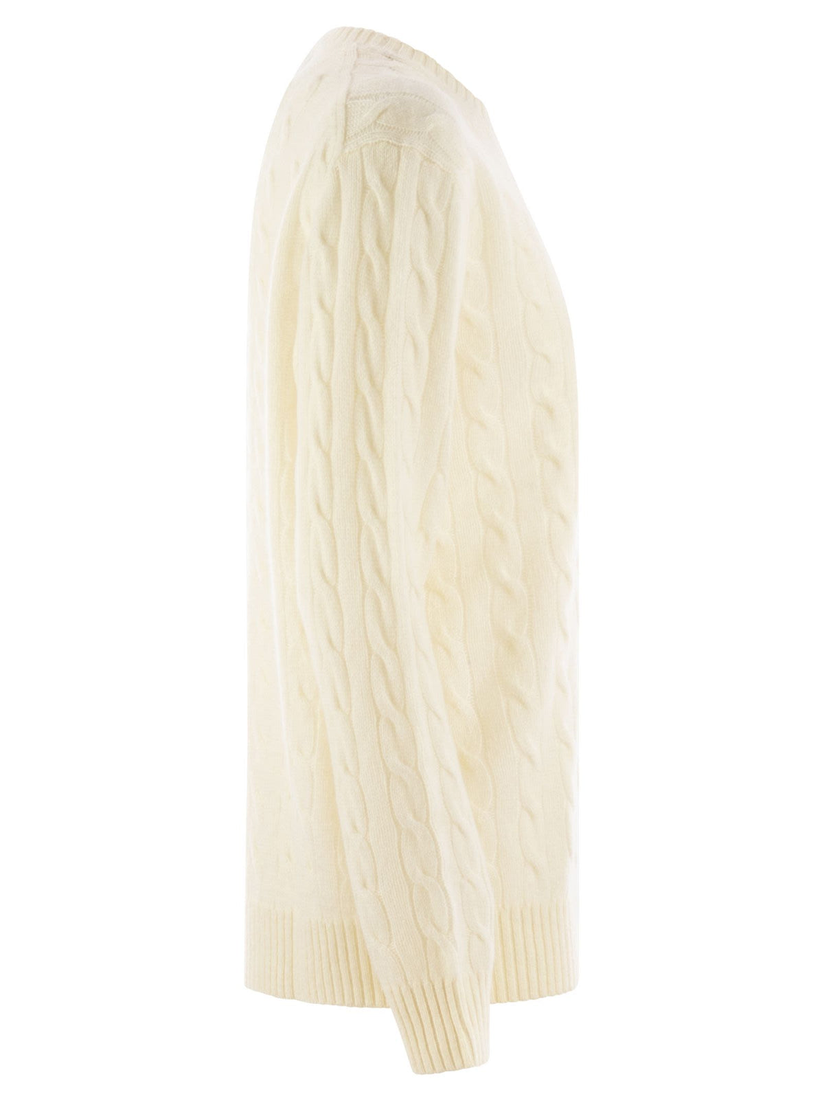 Polo ポロラルフローレンはウールとカシミアクルーネックを編みました - Image 8