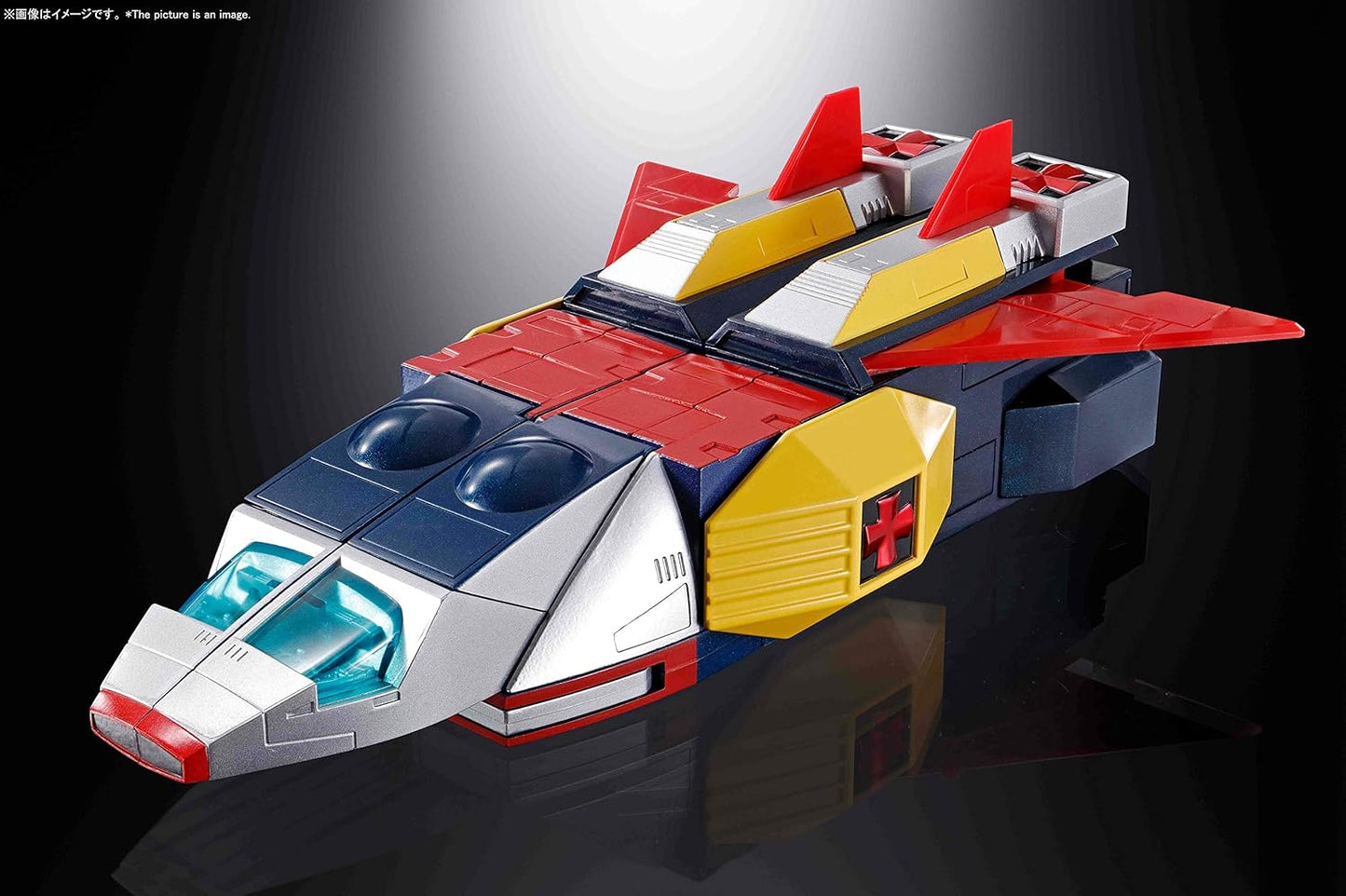 Soul of Chogokin GX-59R Mirai Robo Daltanias, Approx. 10.6 inches (270 mm), Die Cast & ABS & PVC Pre-painted Action Figure